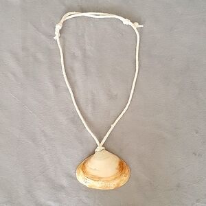 Shell Necklace, Adjustable Strap